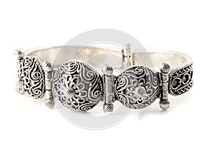 Silver bracelet photo