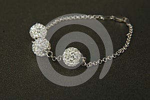 Silver bracelet photo