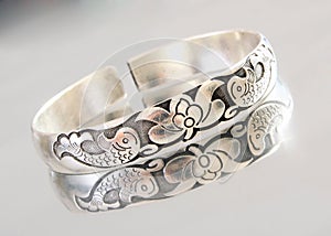 Silver bracelet