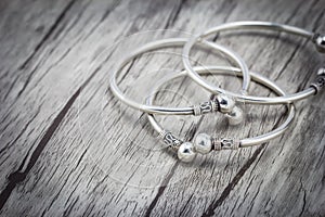 Silver bracelet