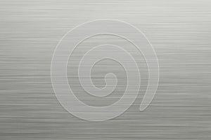 Silver brushed metal texture or stainless plate background