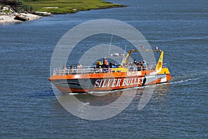 Silver Bullet Speed Boat in Wildwood, New Jersey