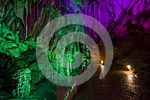 Silver cave yangshuo guangxi province photo