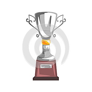 Silver Champions Cup Goblet, Racing Related Objects Part Of Racer Attribute Illustration Set