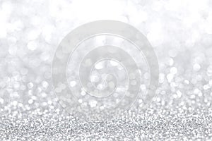 Silver christmas background