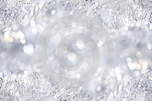 Silver Christmas background
