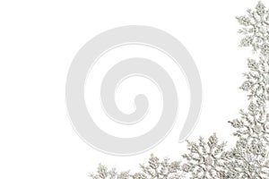 Silver Christmas decoration