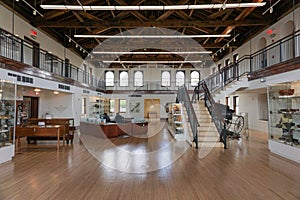 Interior of Fleming Hall, Western New Mexico University in Silver City