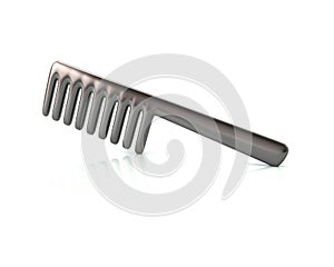 Silver comb icon