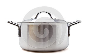 Silver cooking pot