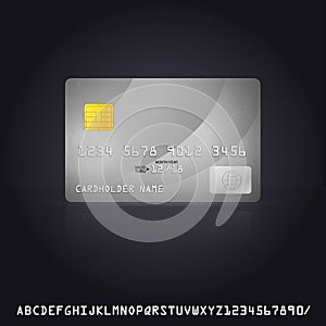 Silver Credit Card Icon