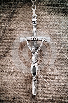 Silver Cross Crucifix