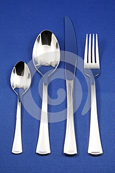 Silver cutlery set