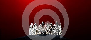 Silver Diamond Crown Miss Pageant Beauty contest