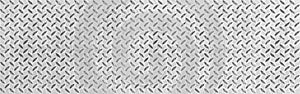 Silver Diamond Steel Plate Floor pattern and seamless background