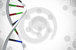 Silver DNA graphic design