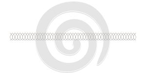 Silver drops decorative ornament line vector design