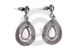 Silver earings