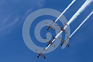 Silver Falcons Aerobatic Display