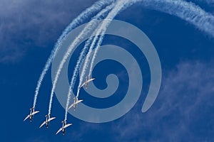 Silver Falcons Aerobatic Display