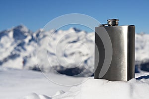 Silver flask