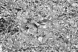 Silver foil background