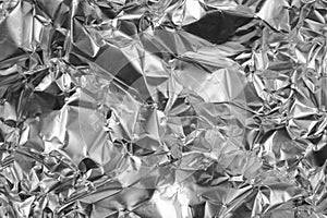 Silver foil background