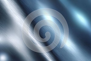 Silver foil texture background with light reflection. Realistic