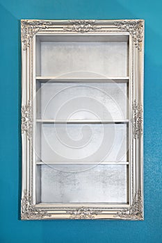 Silver Frame Shelf