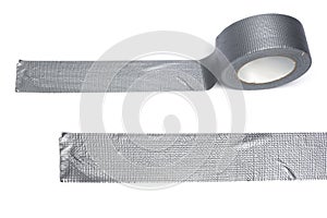 Silver gaffa tape role