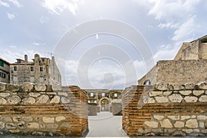 Silver Gate in the Diocletian`s Palace