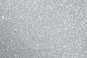 Silver Glitter Background Texture