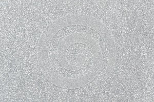 Silver glitter texture background