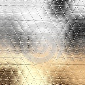 Silver Gold Abstracts Backgrounds. Blurs Shapes and Shades