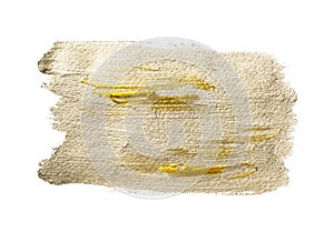 Silver gold acrylic background