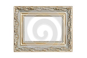 Silver-gold picture frame