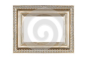 Silver-gold picture frame
