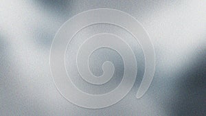 Silver Grainy Gradient Background with Soft Noise Texture Abstract Design
