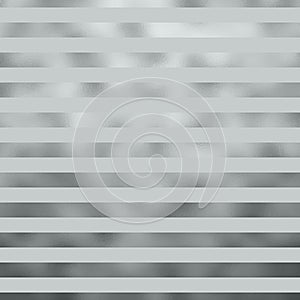 Silver Gray Metallic Grey Foil Horizontal Stripes Background