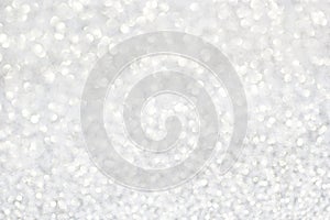 Silver gray sparkle glitter for Christmas background