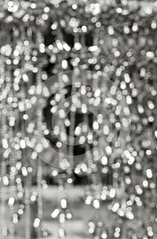 Silver gray sparkle glitter for Christmas background