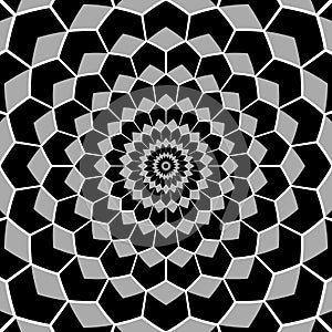 Silver Hex Shap Abstract Creative Background photo
