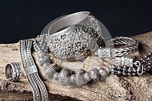 Silver jewelry