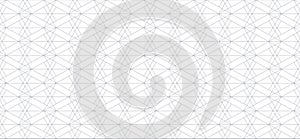 Silver lines pattern. Subtle vector geometric seamless texture with thin grid