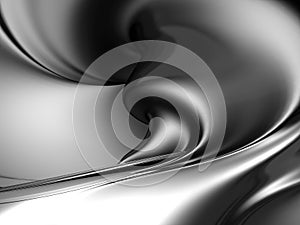 Silver liquid abstract shiny splash