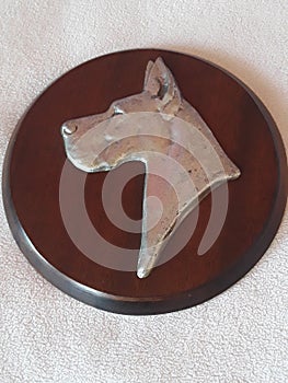 Silver lume plaque hand crafted