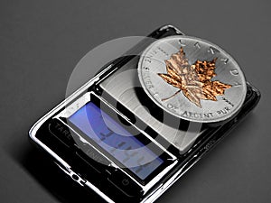 Silver Maple Leaf coin