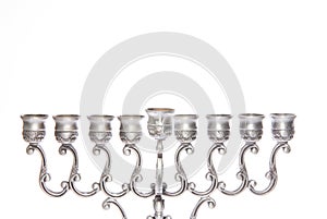 Silver Menorah