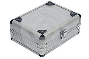 Silver metal case