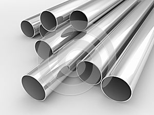 Silver or metal tubes